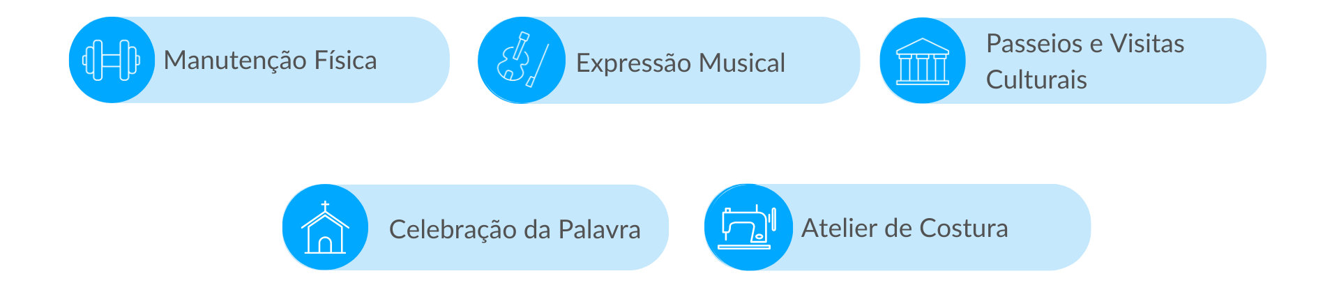 Atividades disponíveis nos Lares de Idosos da Rede Lares Online em Marvão Atividades disponíveis nos Lares de Idosos da Rede Lares Online em Marvão