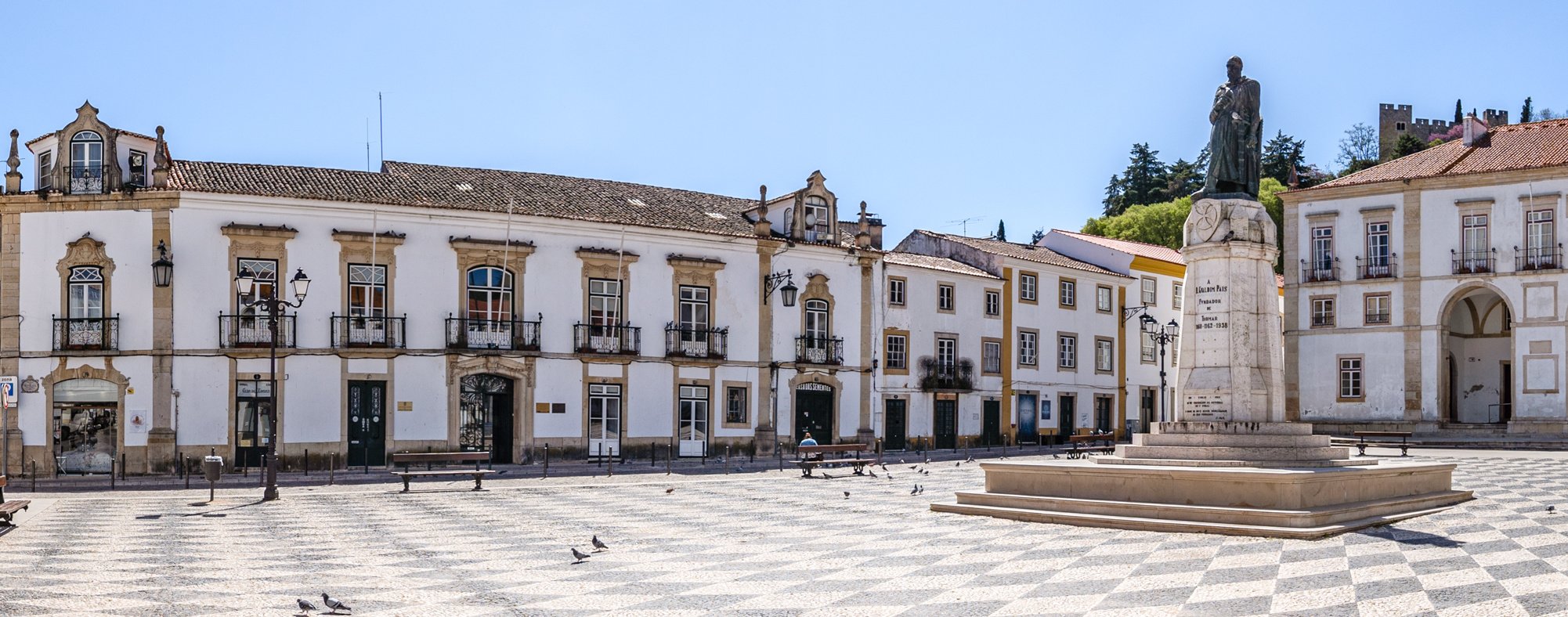 Praça da República, em Tomar